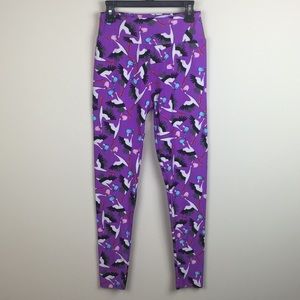 LuLaRoe - Stork Baby Gender Reveal Leggings - OS